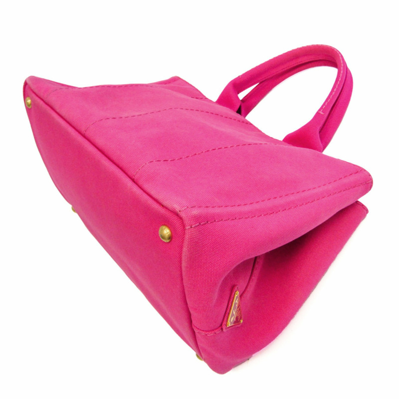 【日本直送】Prada Canapa 女士帆布托特包粉色-1