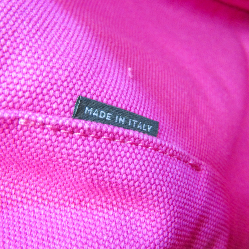 【日本直送】Prada Canapa 女士帆布托特包粉色-10