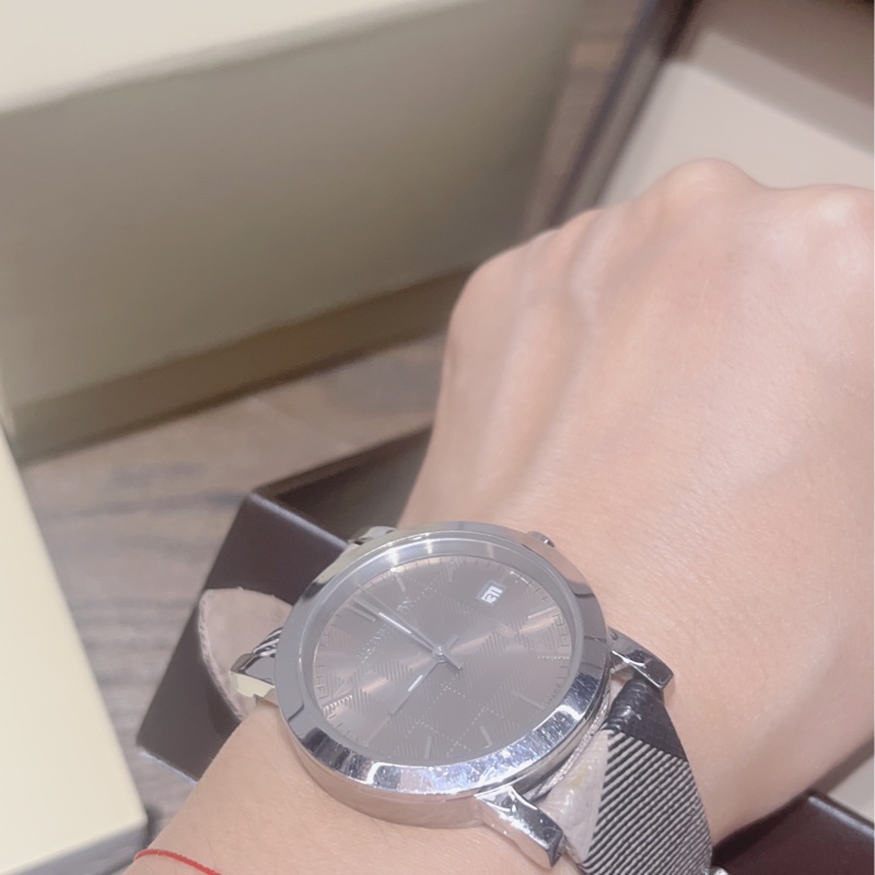 BURBERRY 經典格紋手錶-14
