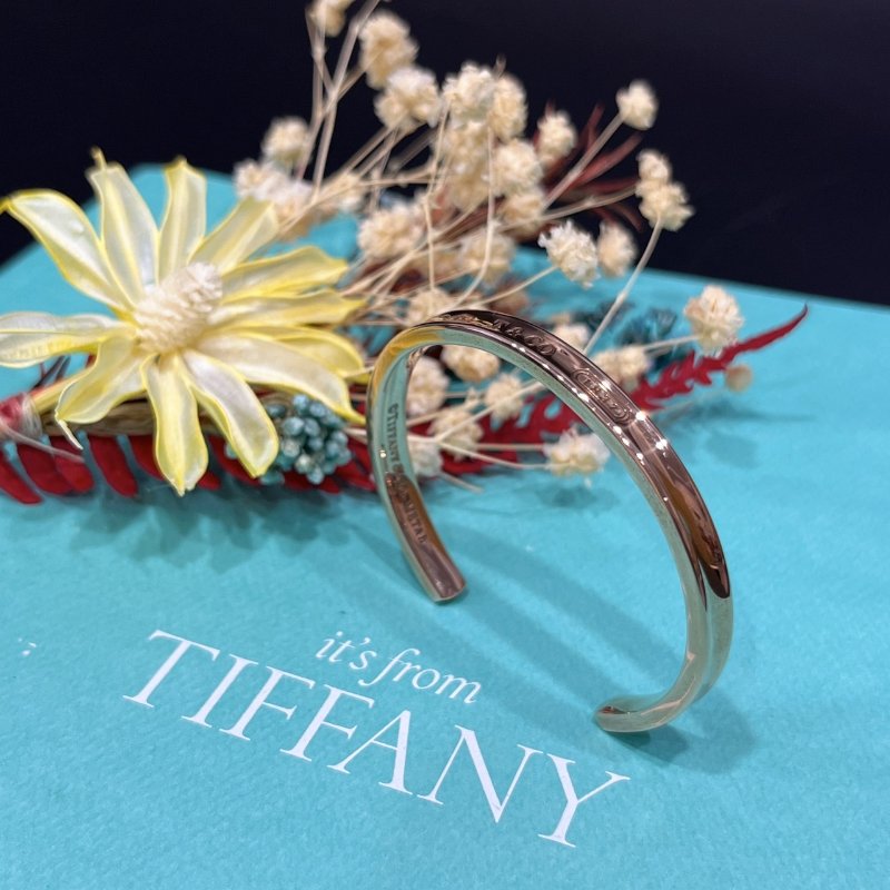 Tiffany&Co. RUBEDO 1837 C型手環/開口式手鐲/飾品-0