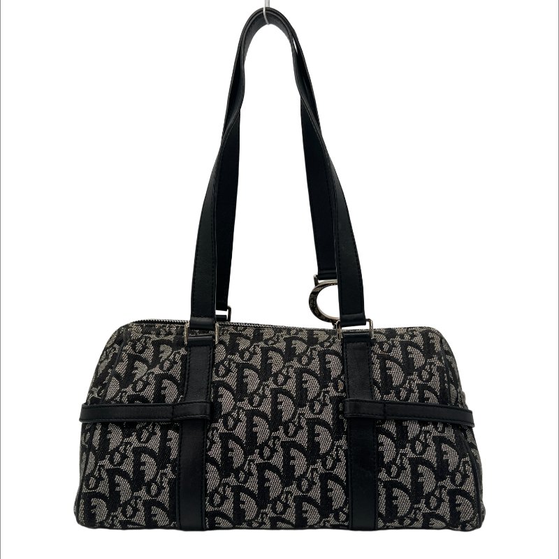 【Dior】降價 Vintage 老花波士頓手提包-1