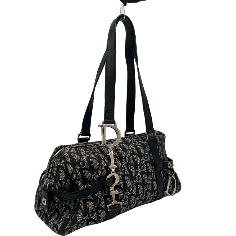 【Dior】降價 Vintage 老花波士頓手提包-3