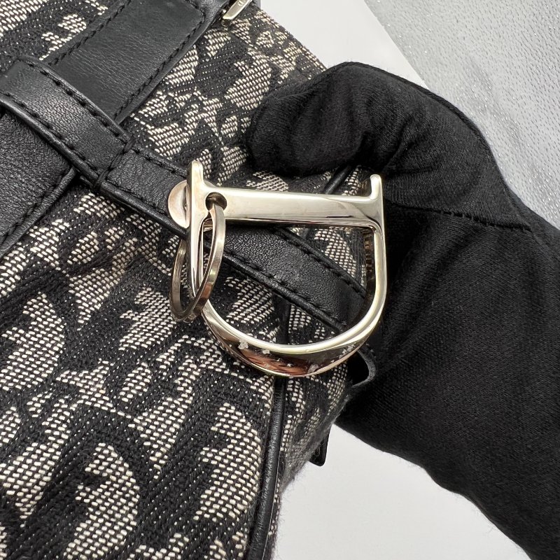 【Dior】降價 Vintage 老花波士頓手提包-6