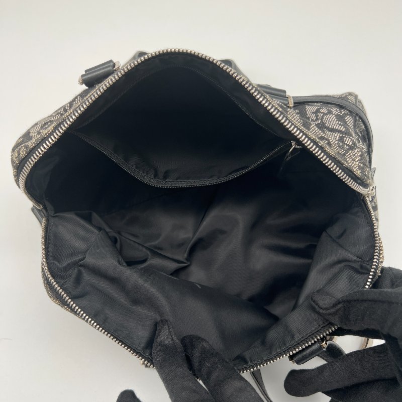 【Dior】降價 Vintage 老花波士頓手提包-14