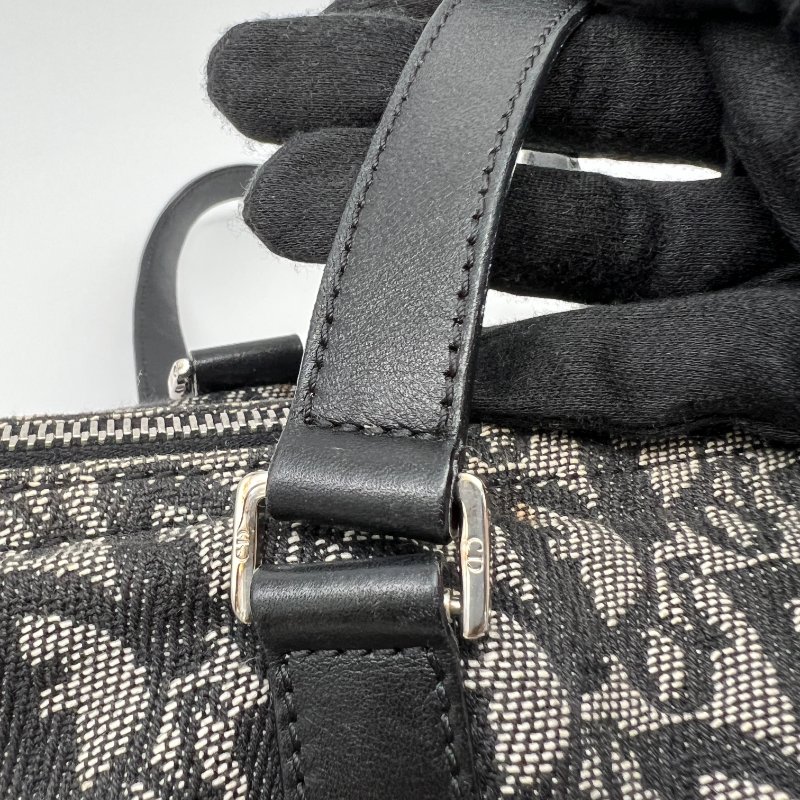 【Dior】降價 Vintage 老花波士頓手提包-15