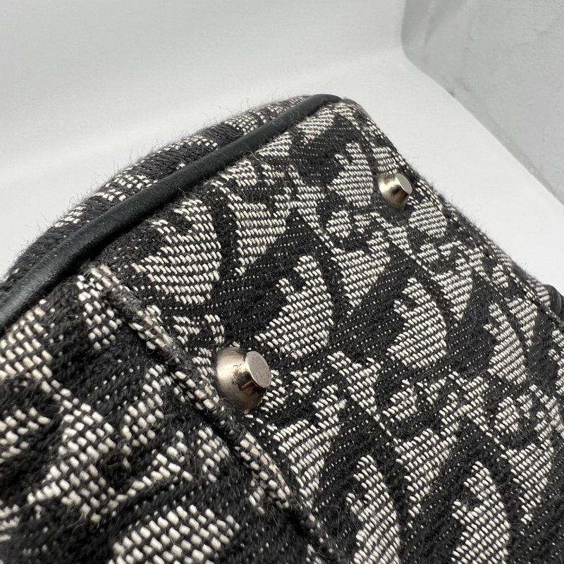 【Dior】降價 Vintage 老花波士頓手提包-17