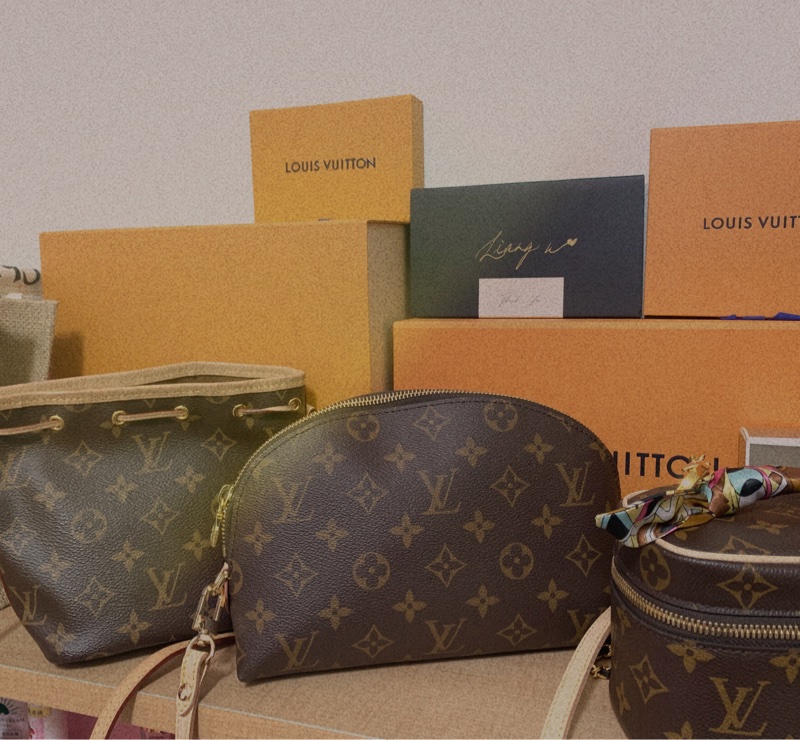 Lv PM Monogram 大號化妝包-5