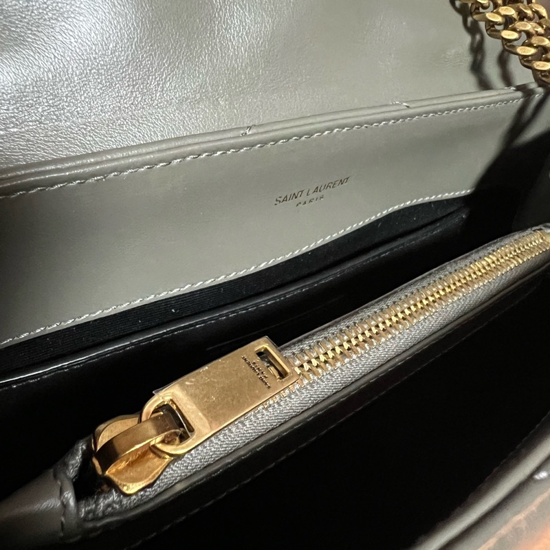 YSL SAINT LAURENT LOULOU灰棕色-4