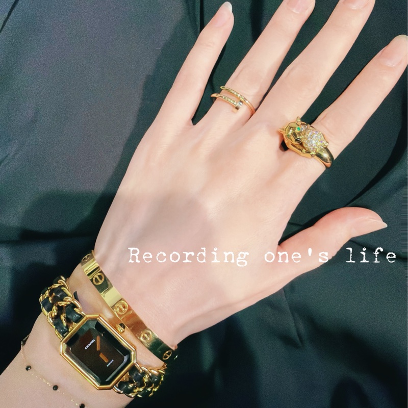 Cartier鑽豹戒指-美洲豹 🐆黃K滿鑽-關穎同款❤️‍🔥稀世珍寶-7