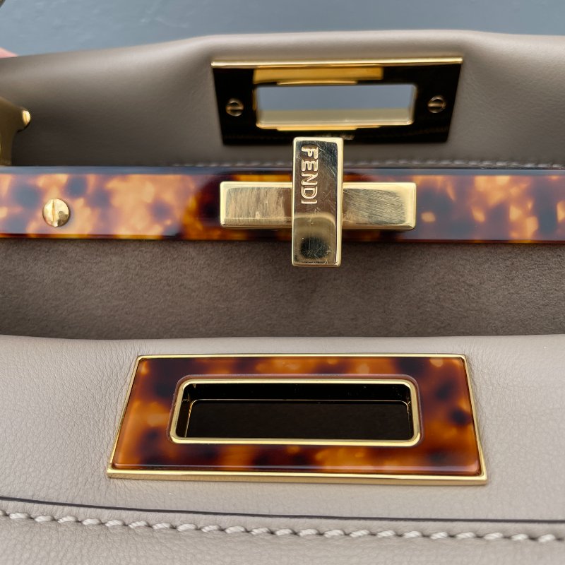 Fendi peekaboo 大象灰中號-4