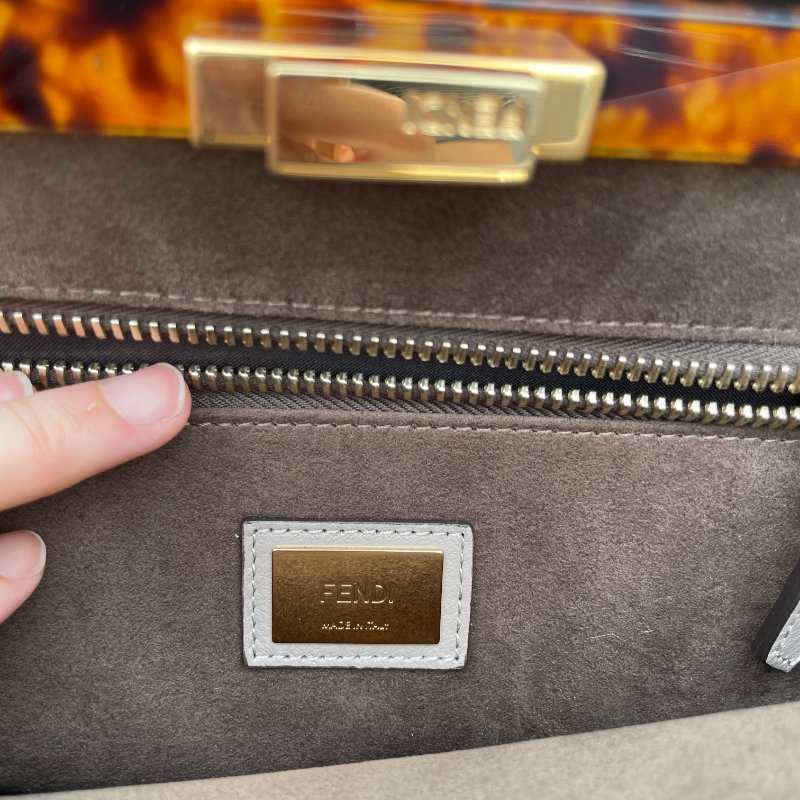 Fendi peekaboo 大象灰中號-6