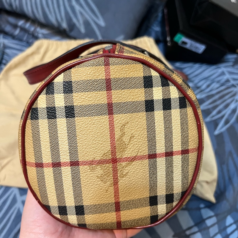 BURBERRY 戰馬經典圓桶包-2