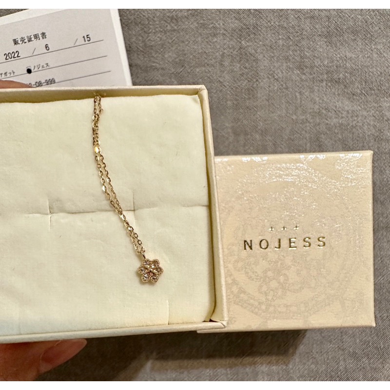 日本nojess小花項鍊🌸 k10鑽石💎-2