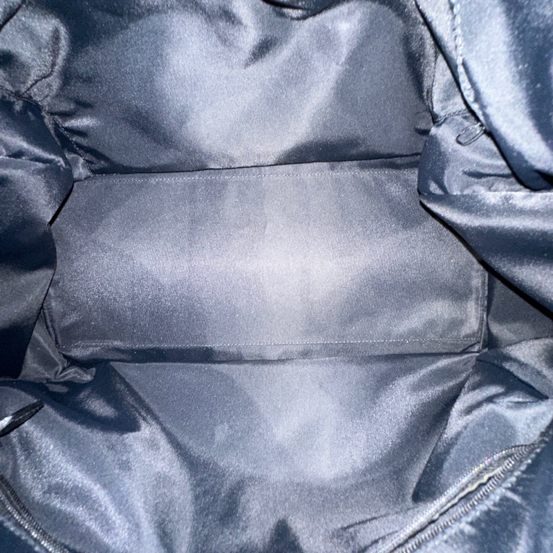 Dior 藍色 老花帆布波士頓包 35cm-5