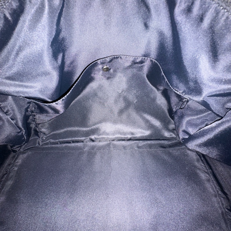 Dior 藍色 老花帆布波士頓包 35cm-9