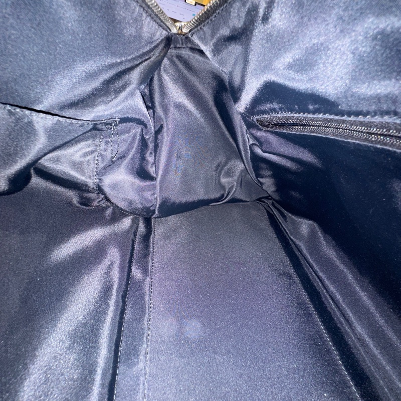 Dior 藍色 老花帆布波士頓包 35cm-10