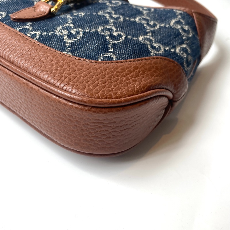Gucci Jackie 1961 mini丹寧兩用包-2