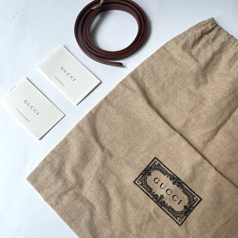 Gucci Jackie 1961 mini丹寧兩用包-7