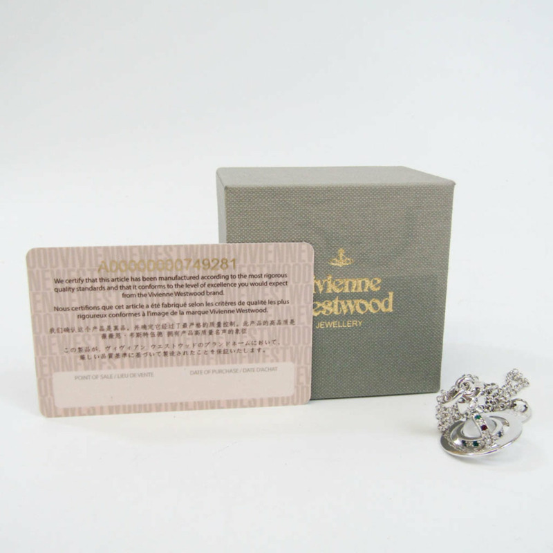 【日本直送】Vivienne Westwood Orb 金屬水鑽女士吊墜項鍊-8