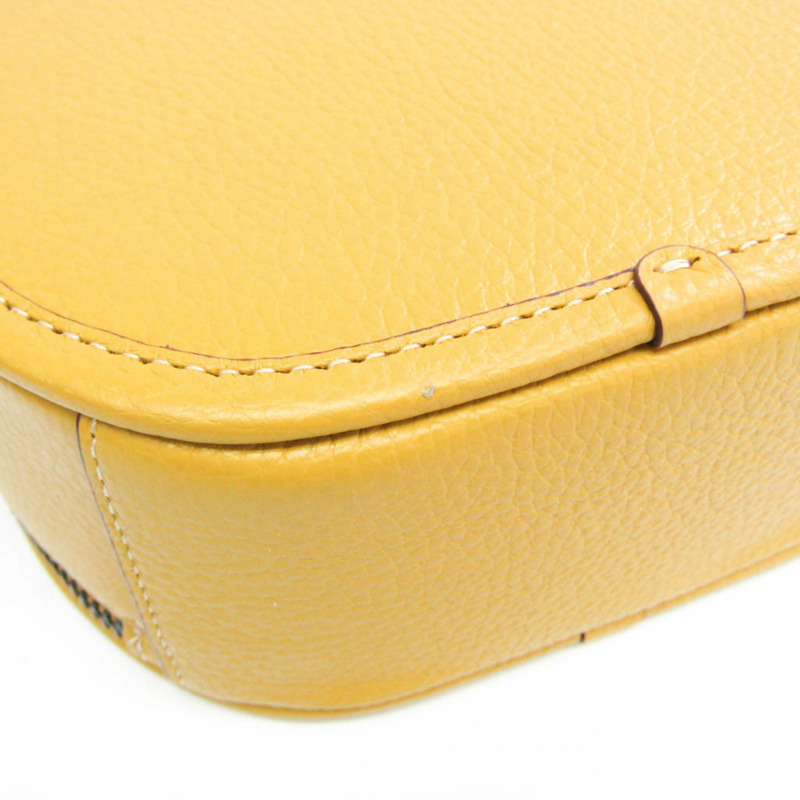 【日本直送】Coach COACH × PEANUTS CF290 女士皮革手提包,單肩包 深黃色-5