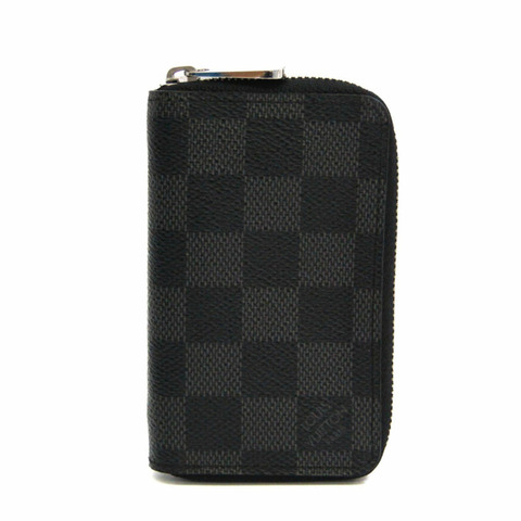 路易威登 Damier Graphite Zippy 零錢包 N63076 男士 Damier Graphite 零錢包/零錢包 Damier Graphite