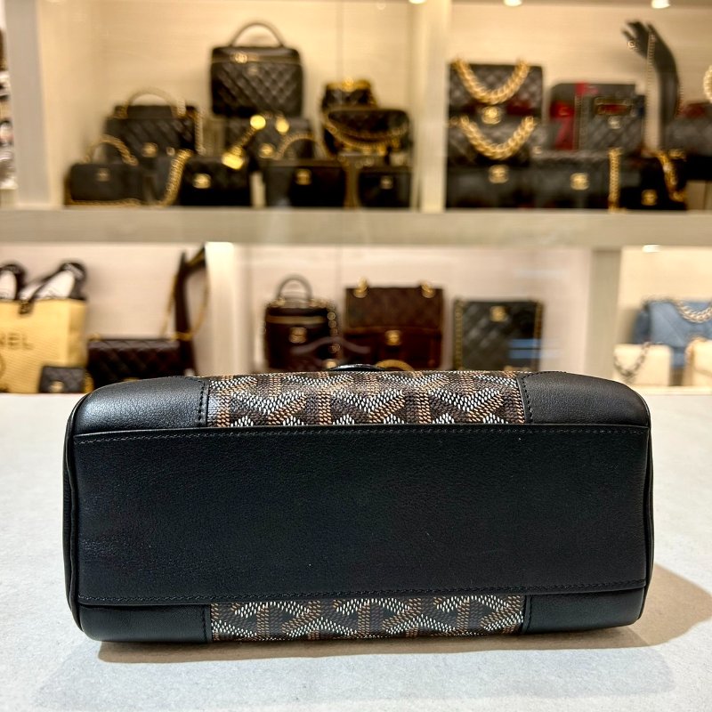 GOYARD MINI SAIGON印花縫線兩用包-3