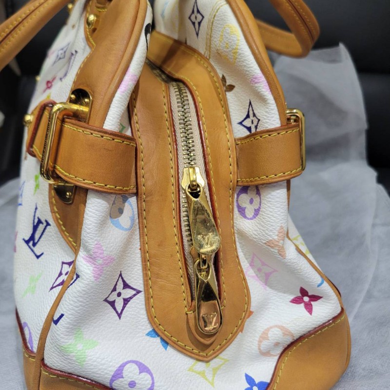 LV 村上隆系列
白彩 保齡球包 M40193 CLAUDIA Multicolore-5