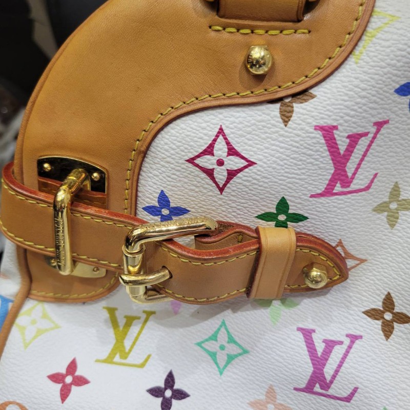 LV 村上隆系列
白彩 保齡球包 M40193 CLAUDIA Multicolore-6