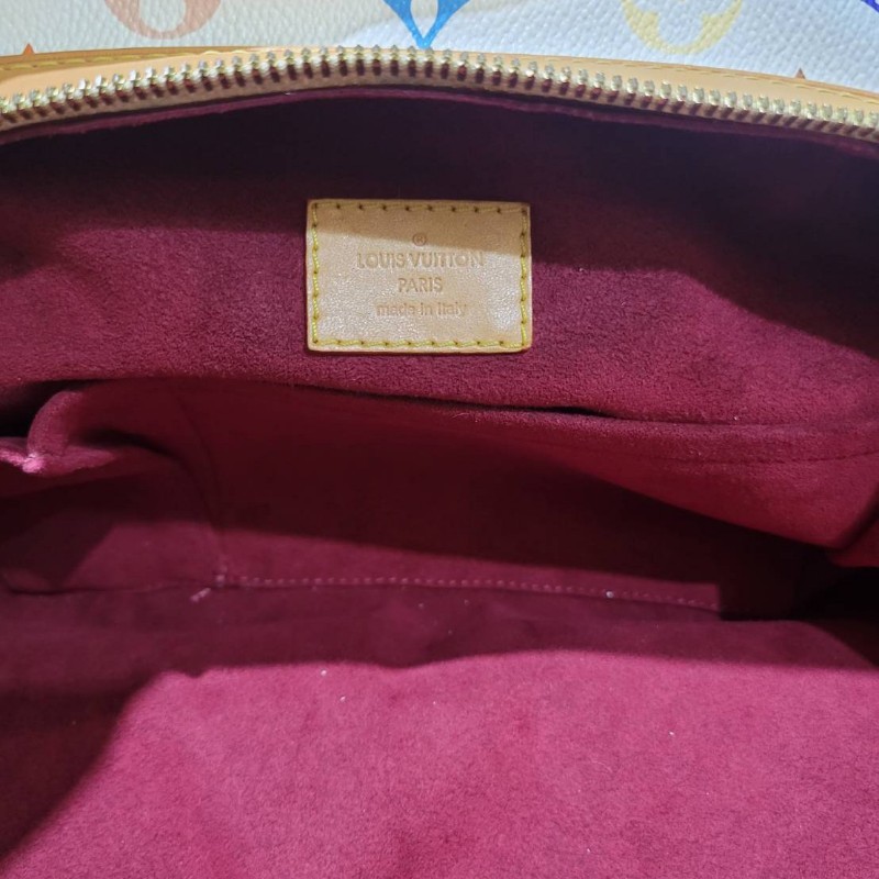 LV 村上隆系列
白彩 保齡球包 M40193 CLAUDIA Multicolore-10