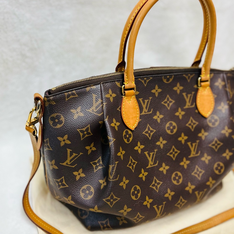 Lv Turenne MM 經典老花手提/ 斜背兩用包-2