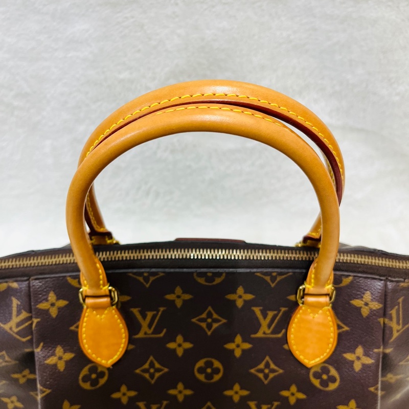 Lv Turenne MM 經典老花手提/ 斜背兩用包-4