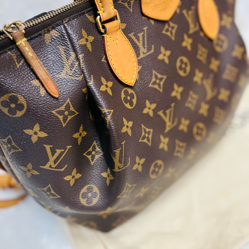 Lv Turenne MM 經典老花手提/ 斜背兩用包-10