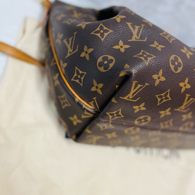Lv Turenne MM 經典老花手提/ 斜背兩用包-16