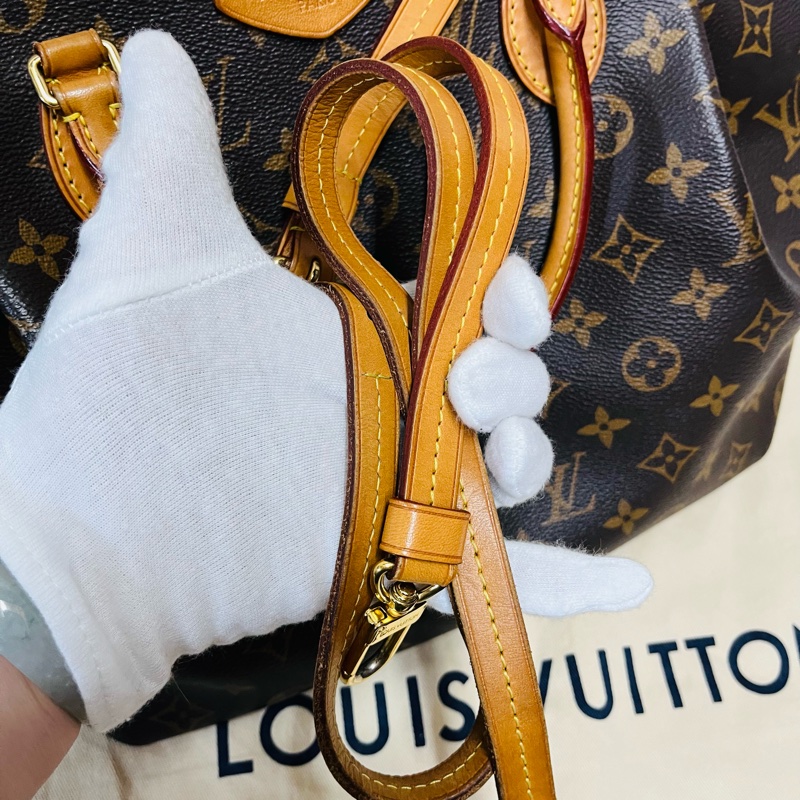 Lv Turenne MM 經典老花手提/ 斜背兩用包-24