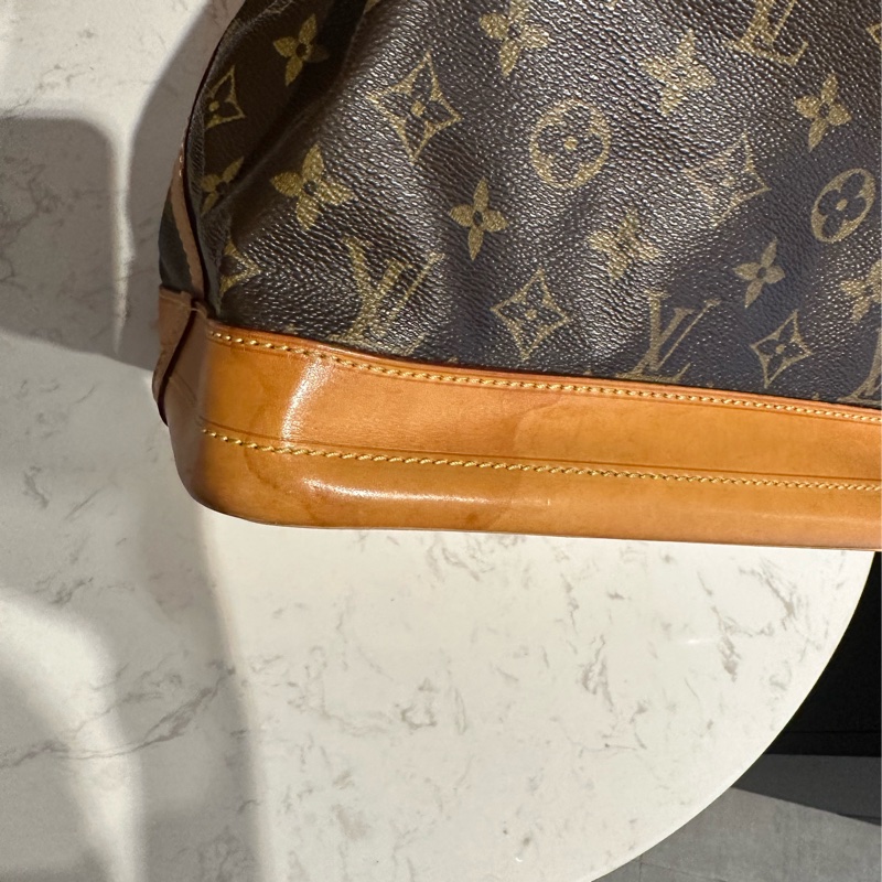 Louis Vuitton 原花 LV 大水桶包 NOE 斜背包 肩背包M42224-17