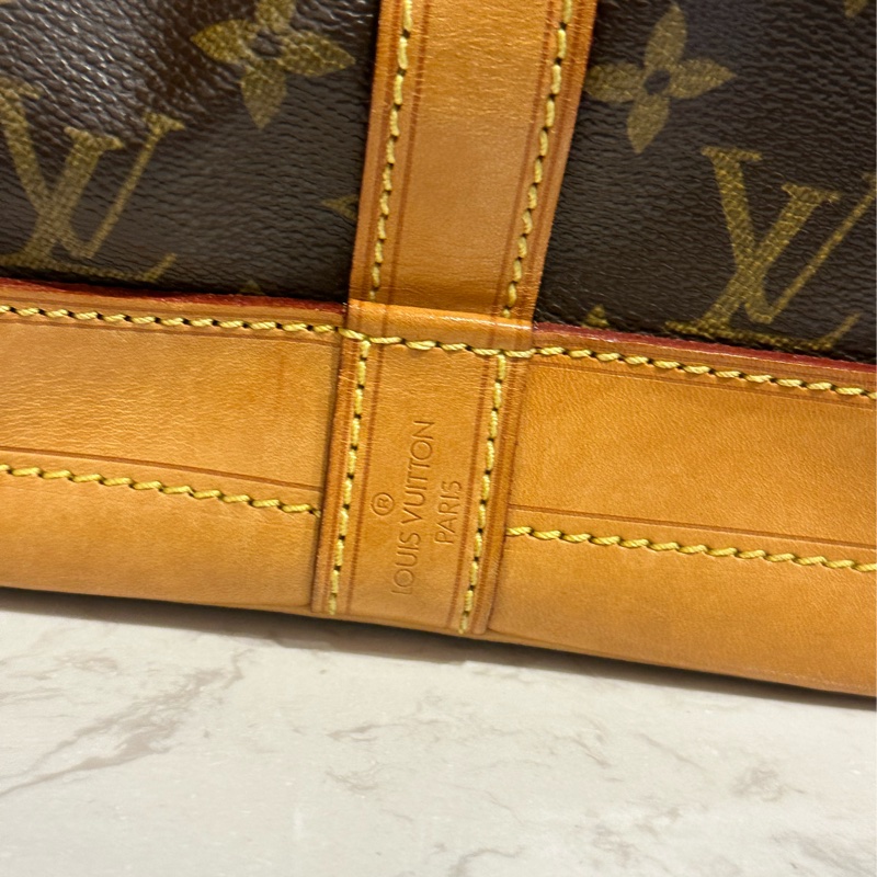 Louis Vuitton 原花 LV 大水桶包 NOE 斜背包 肩背包M42224-23
