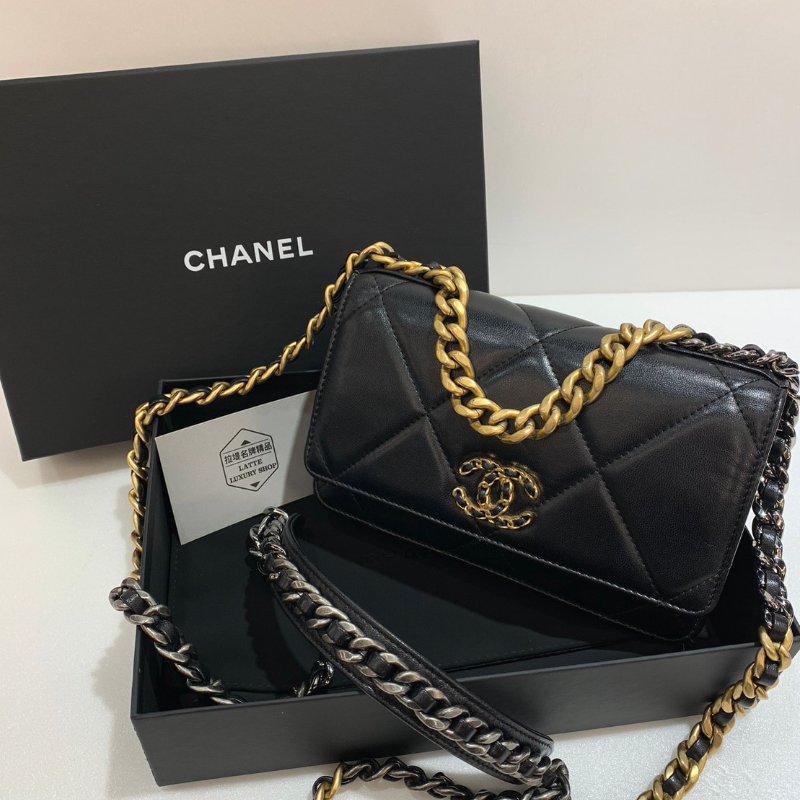 CHANEL 19 WOC 斜背包/側背包/手提包 85成新-2