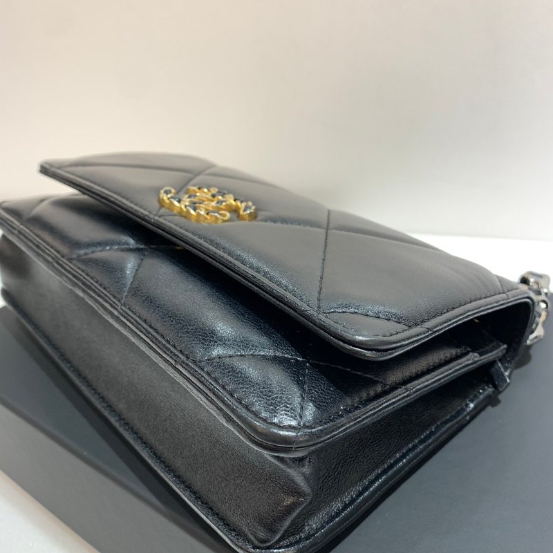 CHANEL 19 WOC 斜背包/側背包/手提包 85成新-4