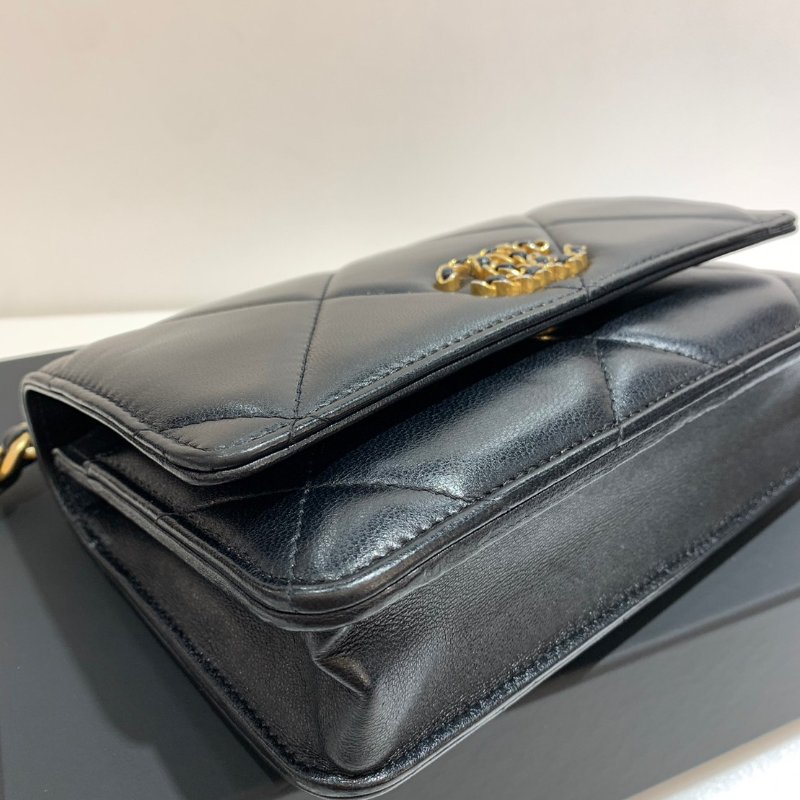 CHANEL 19 WOC 斜背包/側背包/手提包 85成新-5