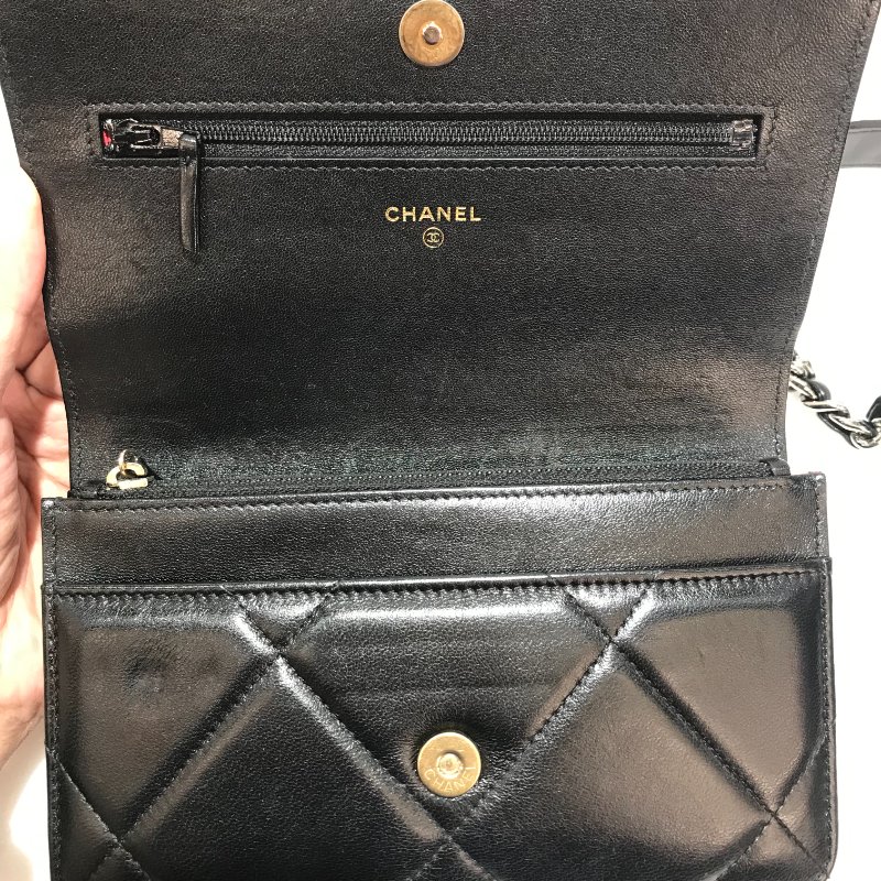CHANEL 19 WOC 斜背包/側背包/手提包 85成新-12