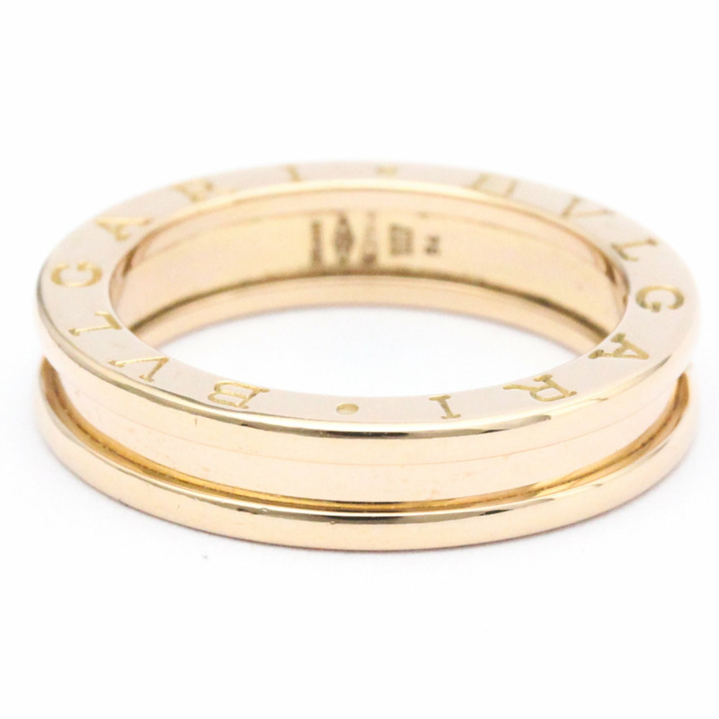 【日本直送】拋光 BVLGARI B-ZERO1 戒指 XS 尺寸 #51 18K 玫瑰金 PG BF561956-2
