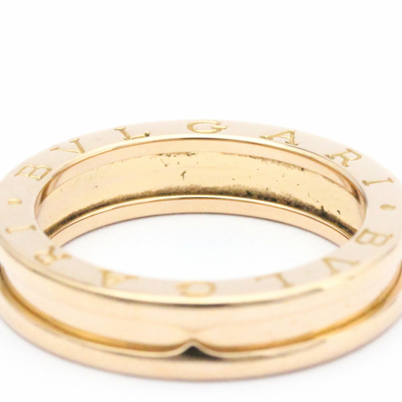 【日本直送】拋光 BVLGARI B-ZERO1 戒指 XS 尺寸 #51 18K 玫瑰金 PG BF561956-5