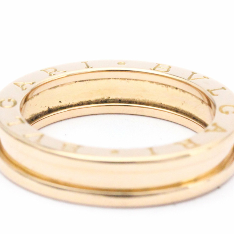 【日本直送】拋光 BVLGARI B-ZERO1 戒指 XS 尺寸 #51 18K 玫瑰金 PG BF561956-8