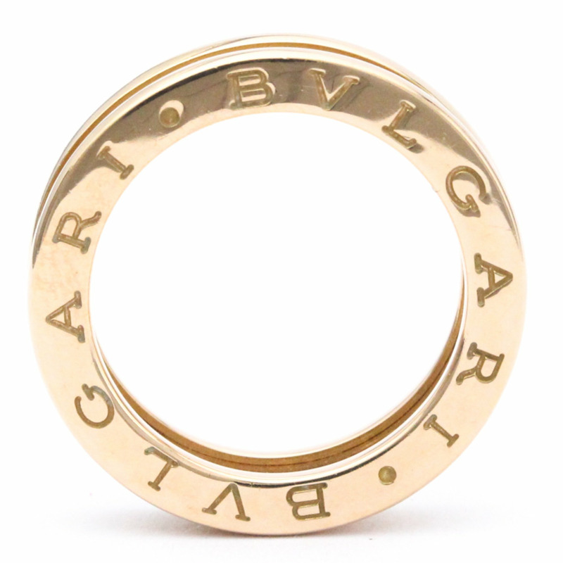 【日本直送】拋光 BVLGARI B-ZERO1 戒指 XS 尺寸 #51 18K 玫瑰金 PG BF561906-1