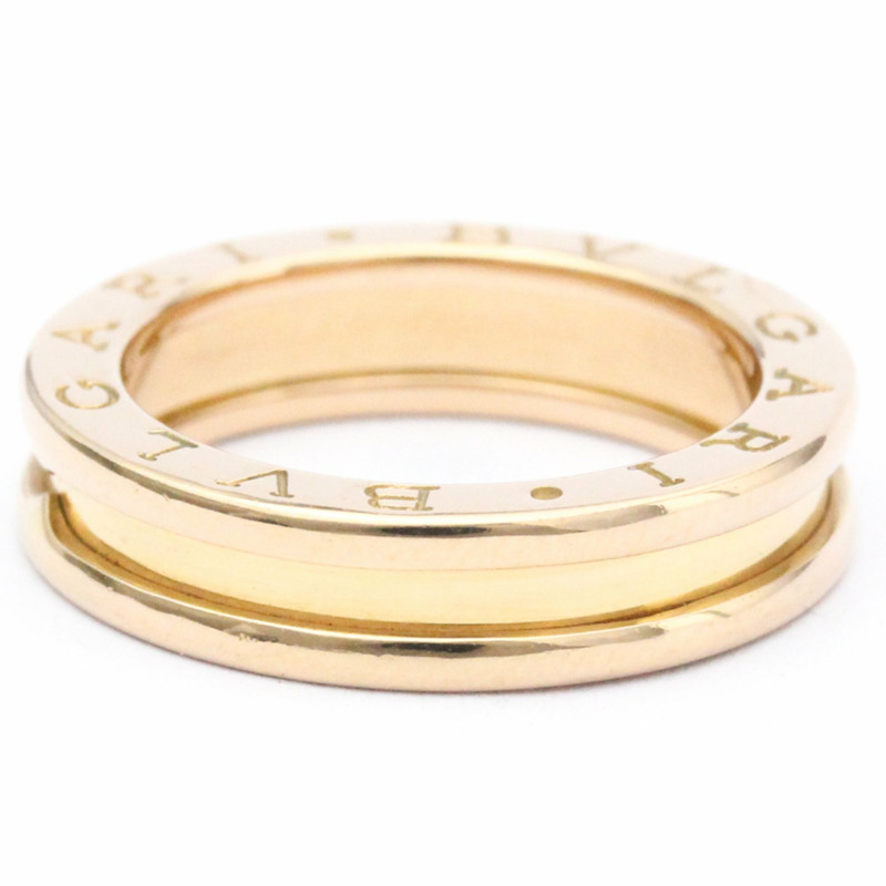 【日本直送】拋光 BVLGARI B-ZERO1 戒指 XS 尺寸 #51 18K 玫瑰金 PG BF561906-2
