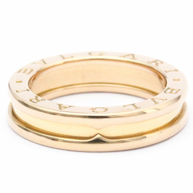 【日本直送】拋光 BVLGARI B-ZERO1 戒指 XS 尺寸 #51 18K 玫瑰金 PG BF561906-3