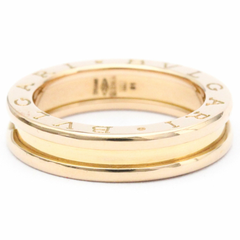 【日本直送】拋光 BVLGARI B-ZERO1 戒指 XS 尺寸 #51 18K 玫瑰金 PG BF561906-4
