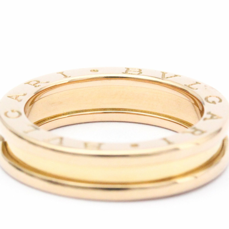 【日本直送】拋光 BVLGARI B-ZERO1 戒指 XS 尺寸 #51 18K 玫瑰金 PG BF561906-7