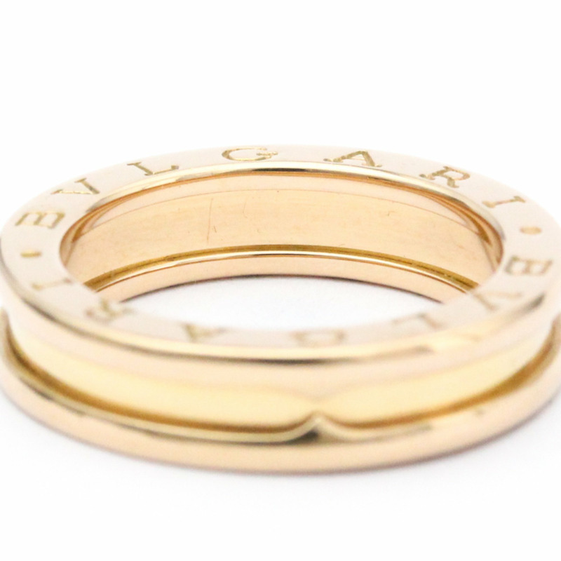 【日本直送】拋光 BVLGARI B-ZERO1 戒指 XS 尺寸 #51 18K 玫瑰金 PG BF561906-8