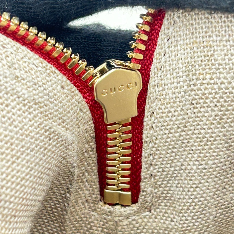 GUCCI 經典Guccissima壓紋LOGO手提/斜背迷你兩用包(紅色)  😁😁超甜👉物超所值-22